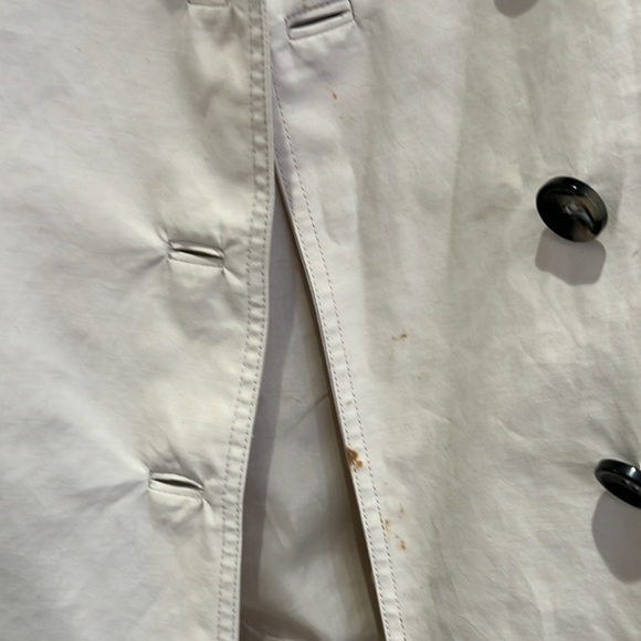 Cassis short trench coat small double breasted - Picture 7 of 8